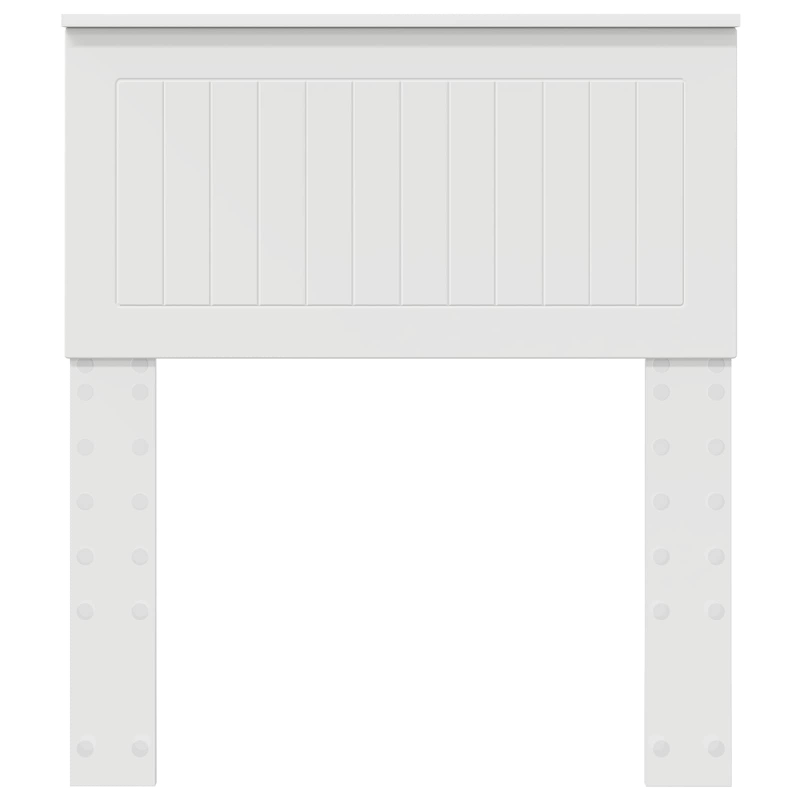 vidaXL Headboard White Engineered wood 4