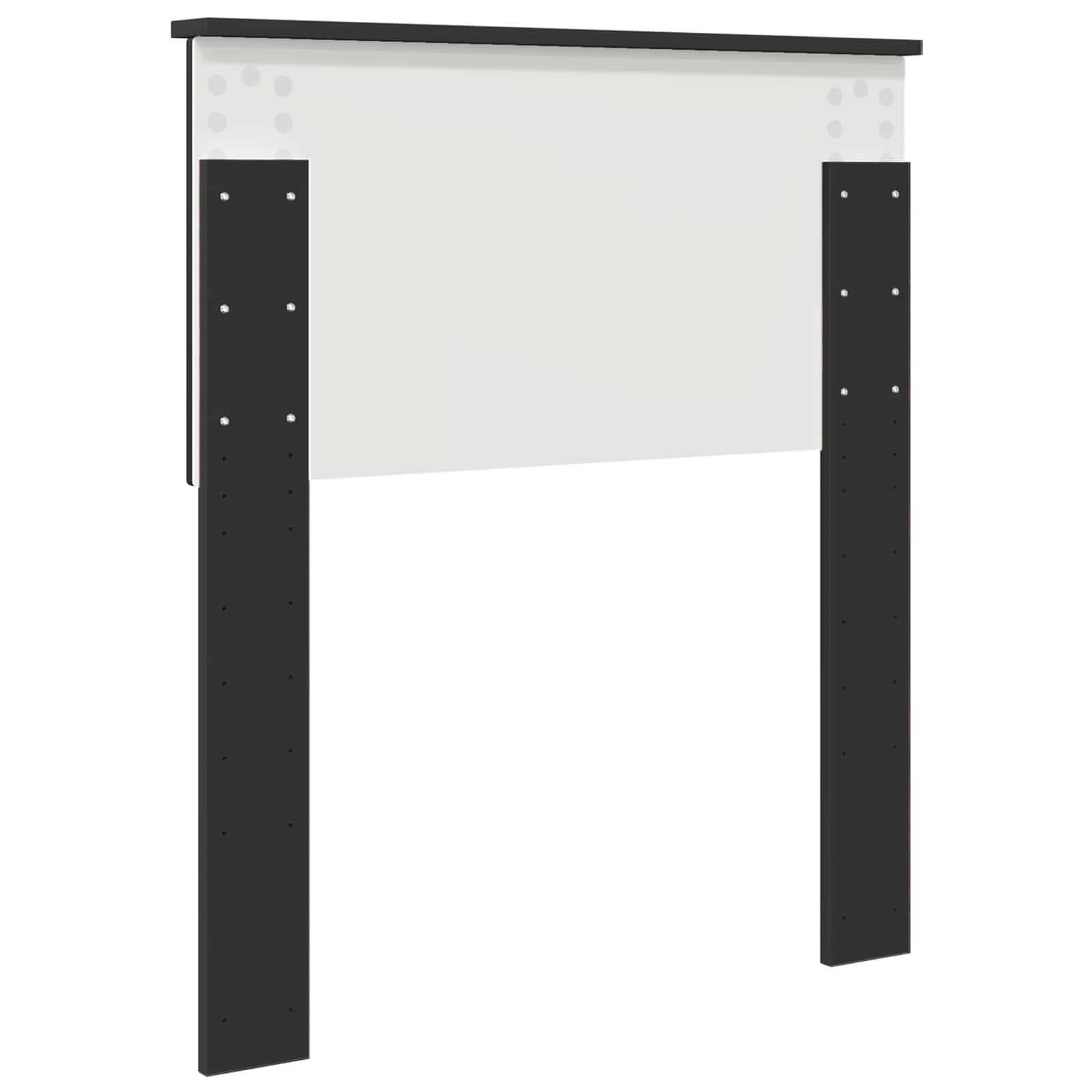 vidaXL Headboard Black Oak Engineered wood 6