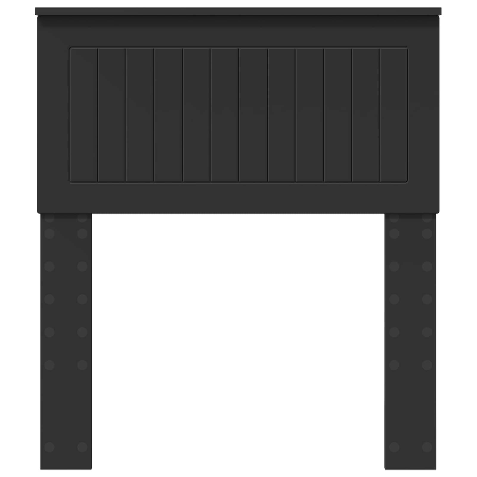 vidaXL Headboard Black Oak Engineered wood 4