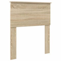 vidaXL Headboard Sonoma Oak Engineered wood 2