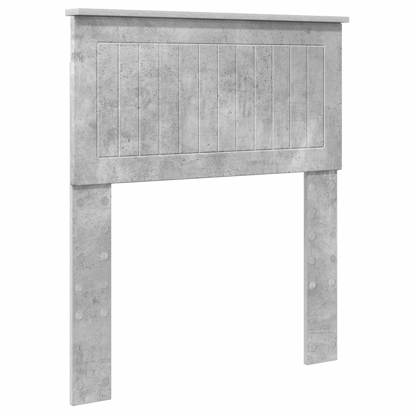 vidaXL Headboard Concrete Grey Engineered wood 2
