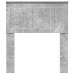 vidaXL Headboard Concrete Grey Engineered wood 4