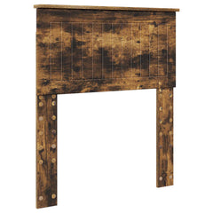 vidaXL Headboard Smoked Oak Engineered wood 2