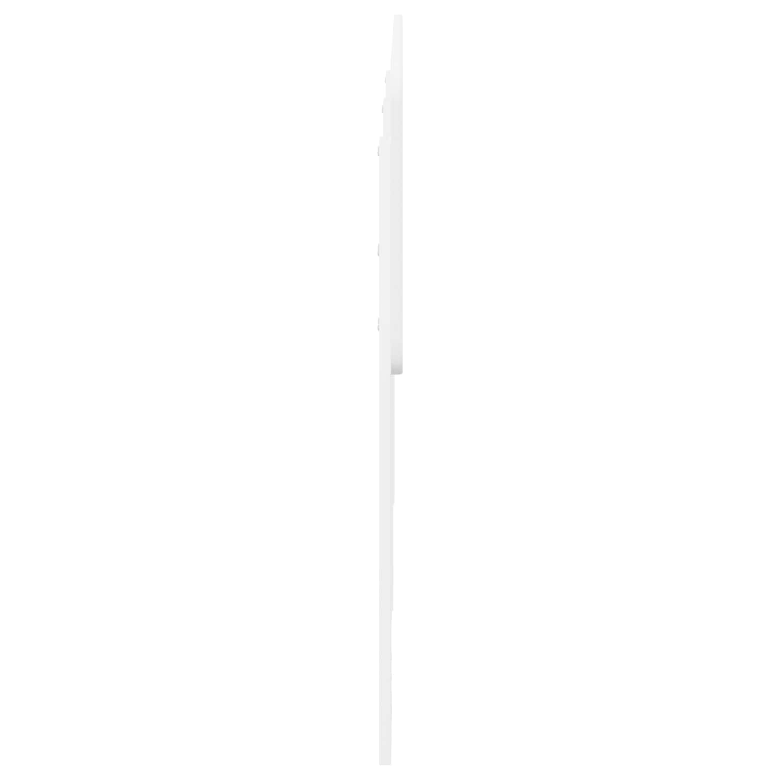 vidaXL Headboard White Engineered wood 5