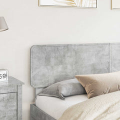 vidaXL Headboard Concrete Grey Engineered wood 3