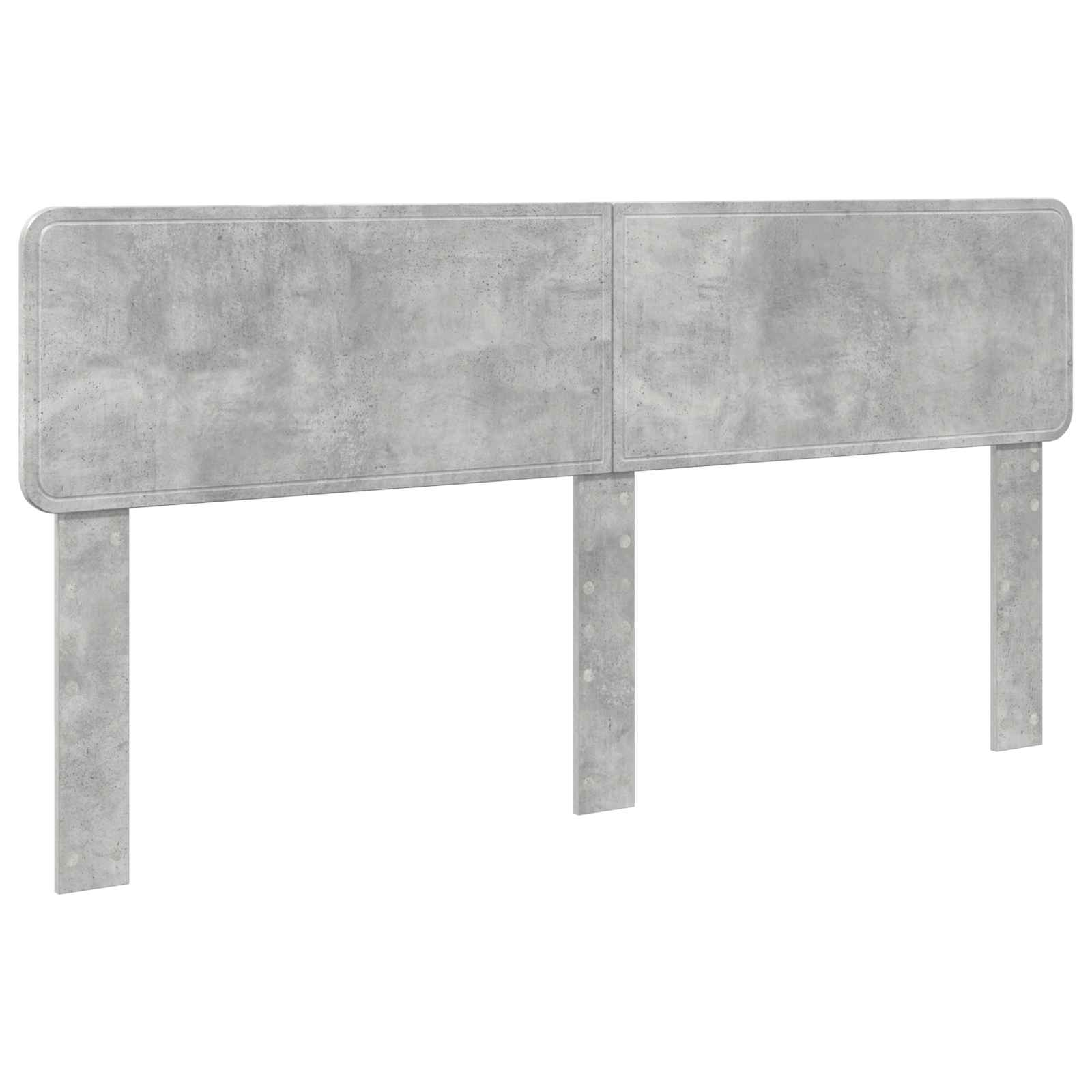 vidaXL Headboard Concrete Grey Engineered wood 2