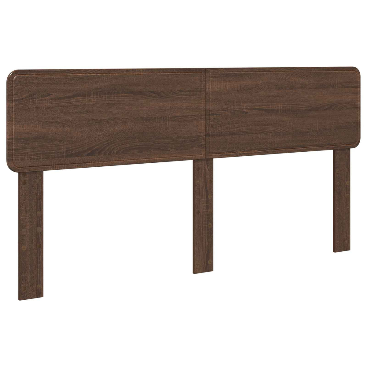 Headboard Engineered wood Brown oak 200 cm