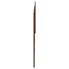 vidaXL Headboard Brown Oak Engineered wood 5