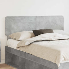 vidaXL Headboard Engineered wood Concrete grey