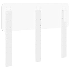 vidaXL Headboard Gloss White Engineered wood 6