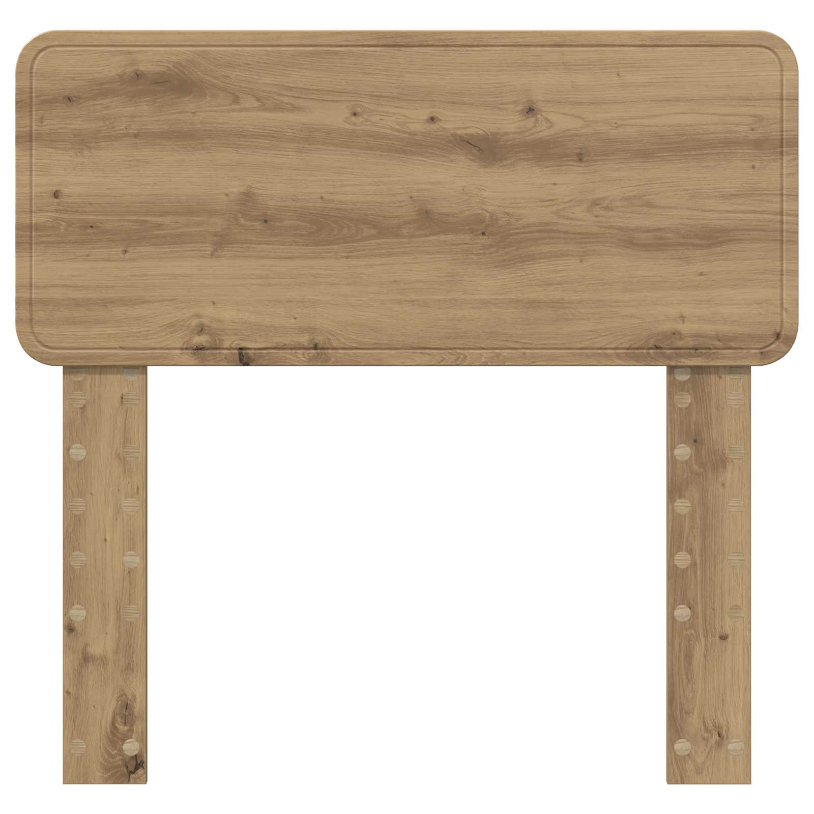 vidaXL Headboard Artisan Oak Engineered wood 4