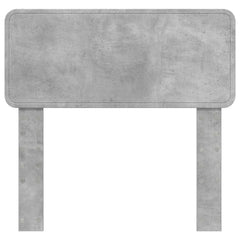 vidaXL Headboard Concrete Grey Engineered wood 4