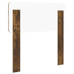 vidaXL Headboard Smoked Oak Engineered wood 6