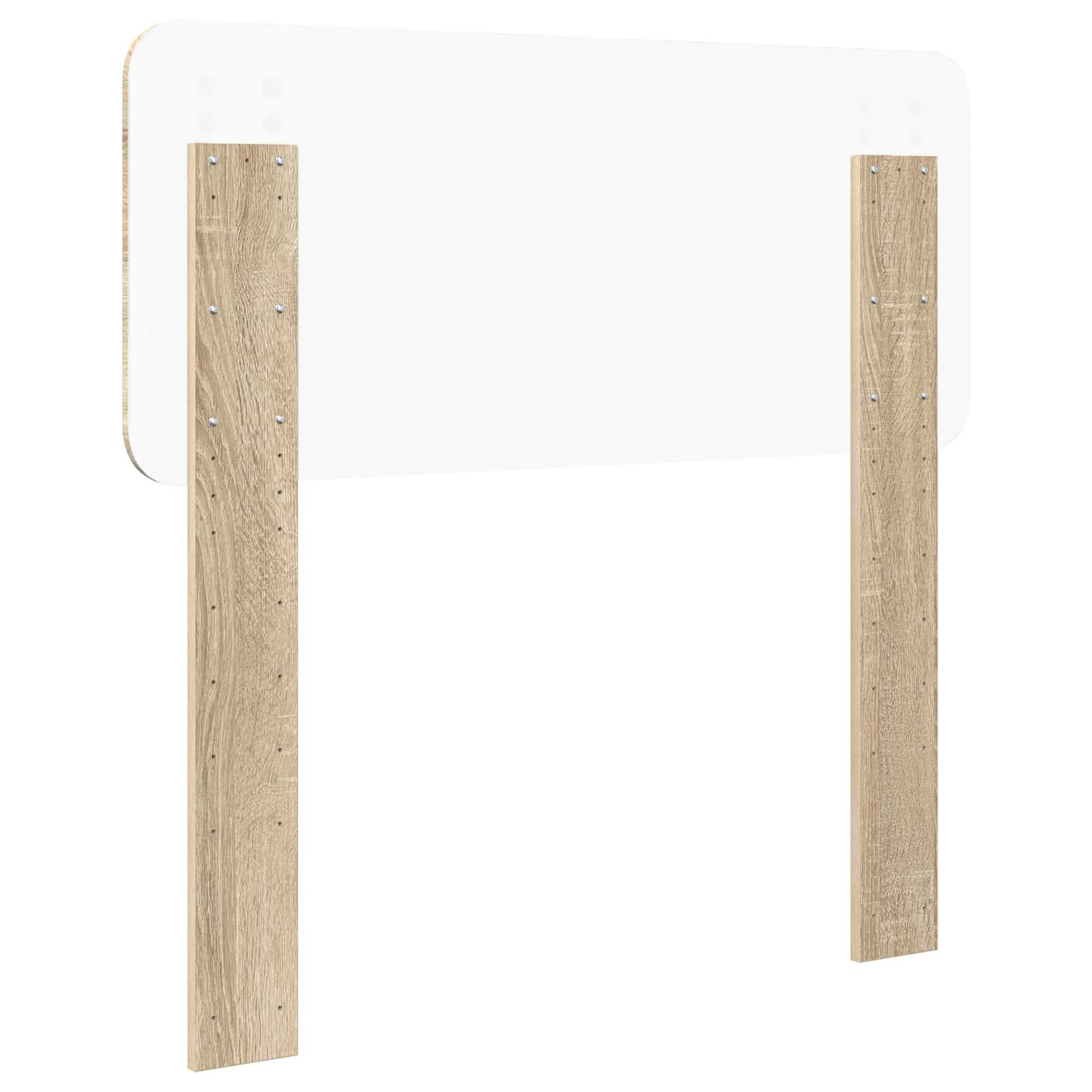 vidaXL Headboard Sonoma Oak Engineered wood 6