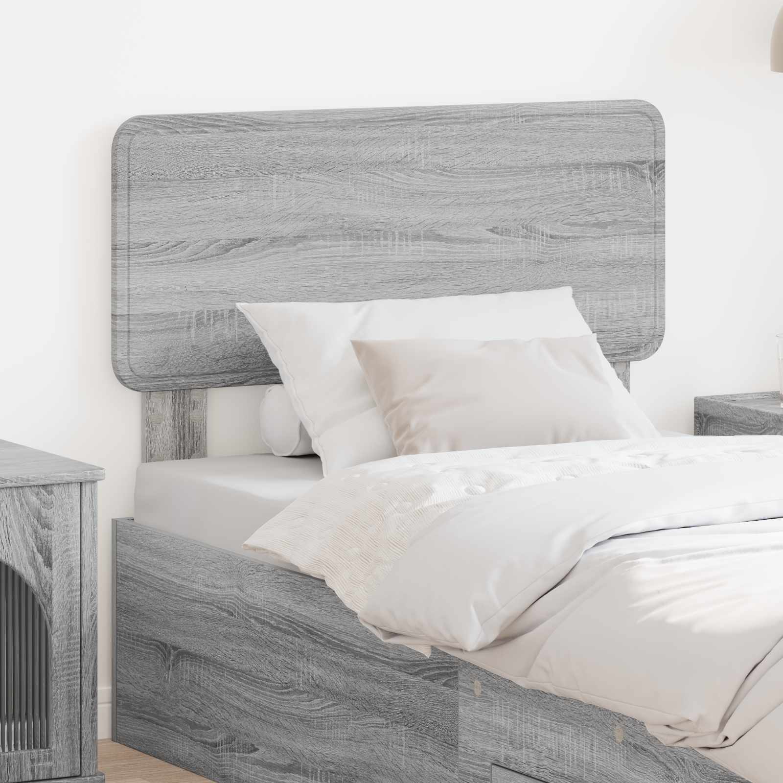 vidaXL Headboard Grey Sonoma Engineered wood 1