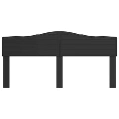 vidaXL Headboard Black Oak Engineered wood 4