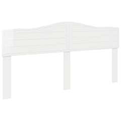 vidaXL Headboard Gloss White Engineered wood 2