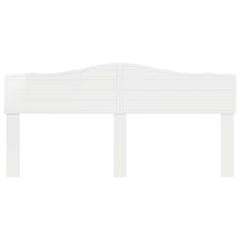 vidaXL Headboard Gloss White Engineered wood 4