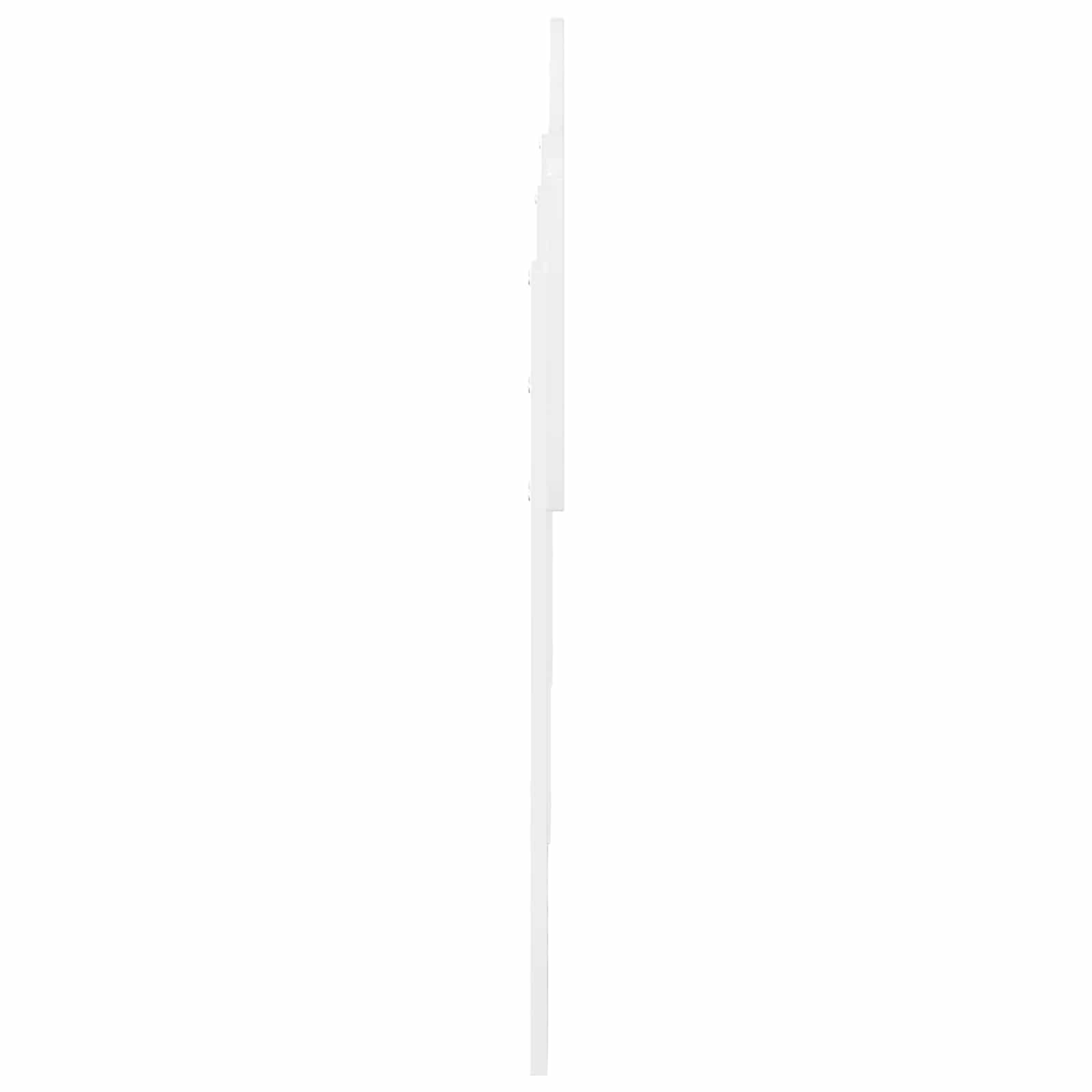 vidaXL Headboard Gloss White Engineered wood 5