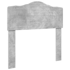 vidaXL Headboard Concrete Grey Engineered wood 2