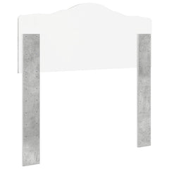 vidaXL Headboard Concrete Grey Engineered wood 6