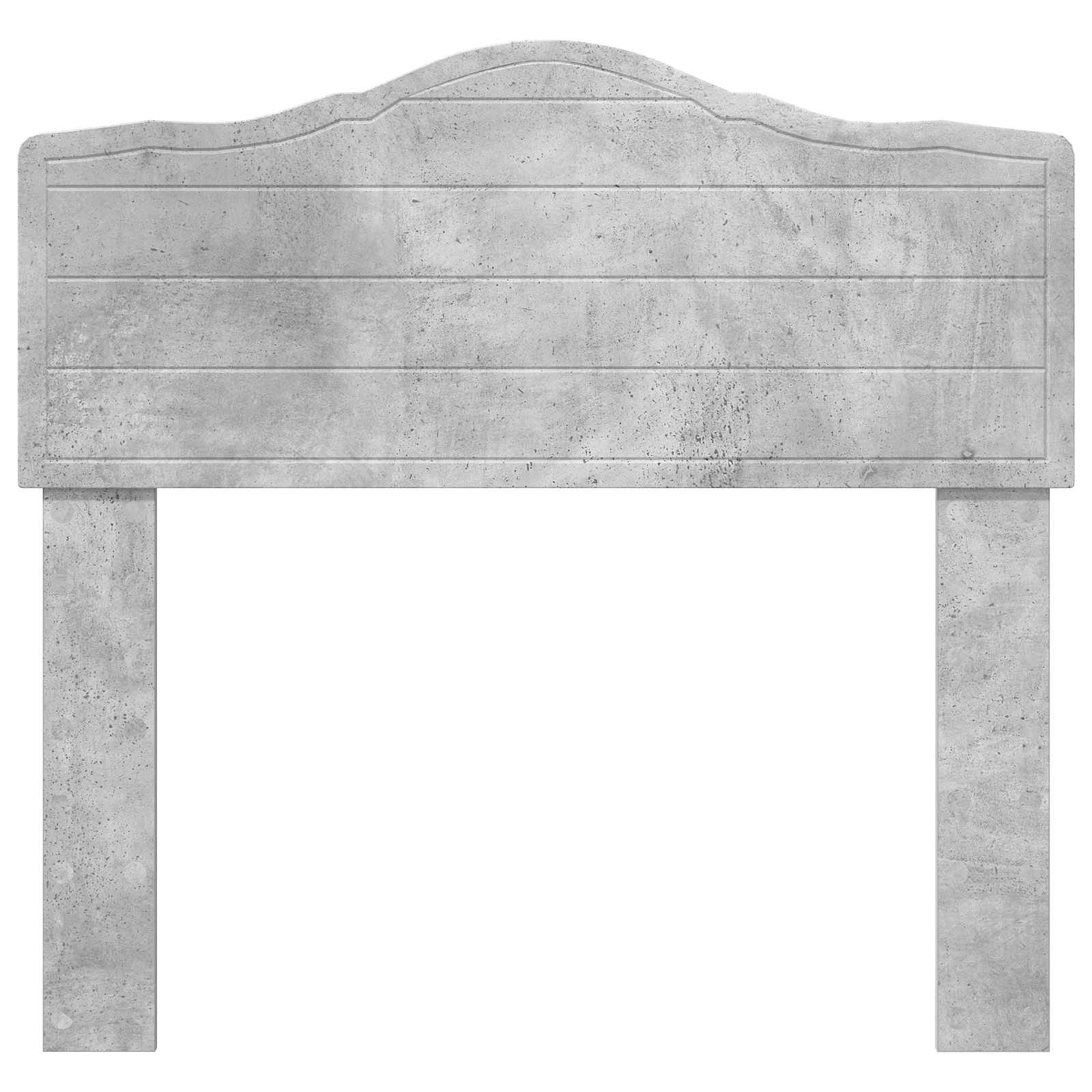 vidaXL Headboard Concrete Grey Engineered wood 4