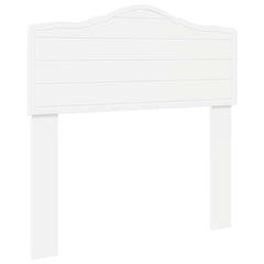 vidaXL Headboard White Engineered wood 2