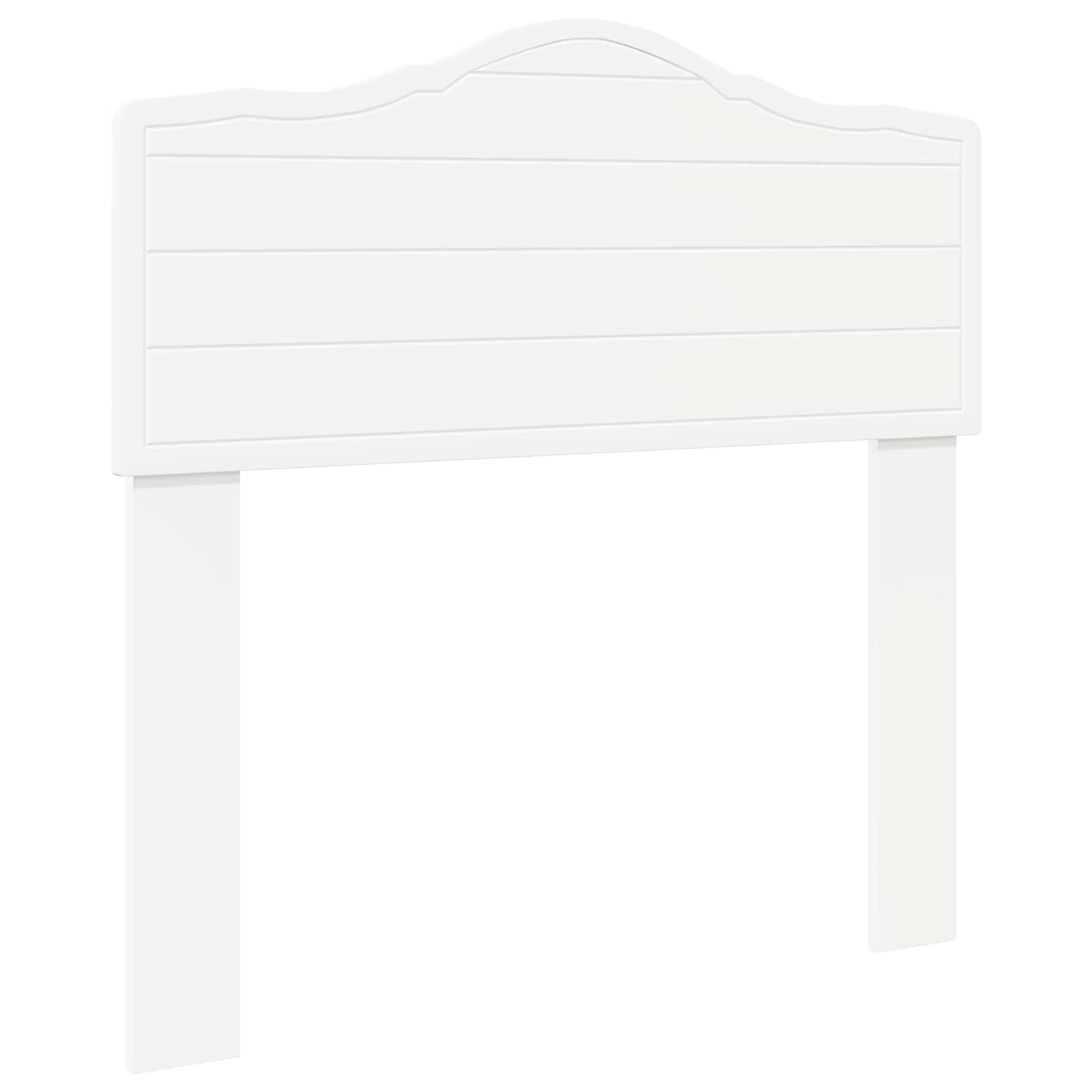 vidaXL Headboard White Engineered wood 2