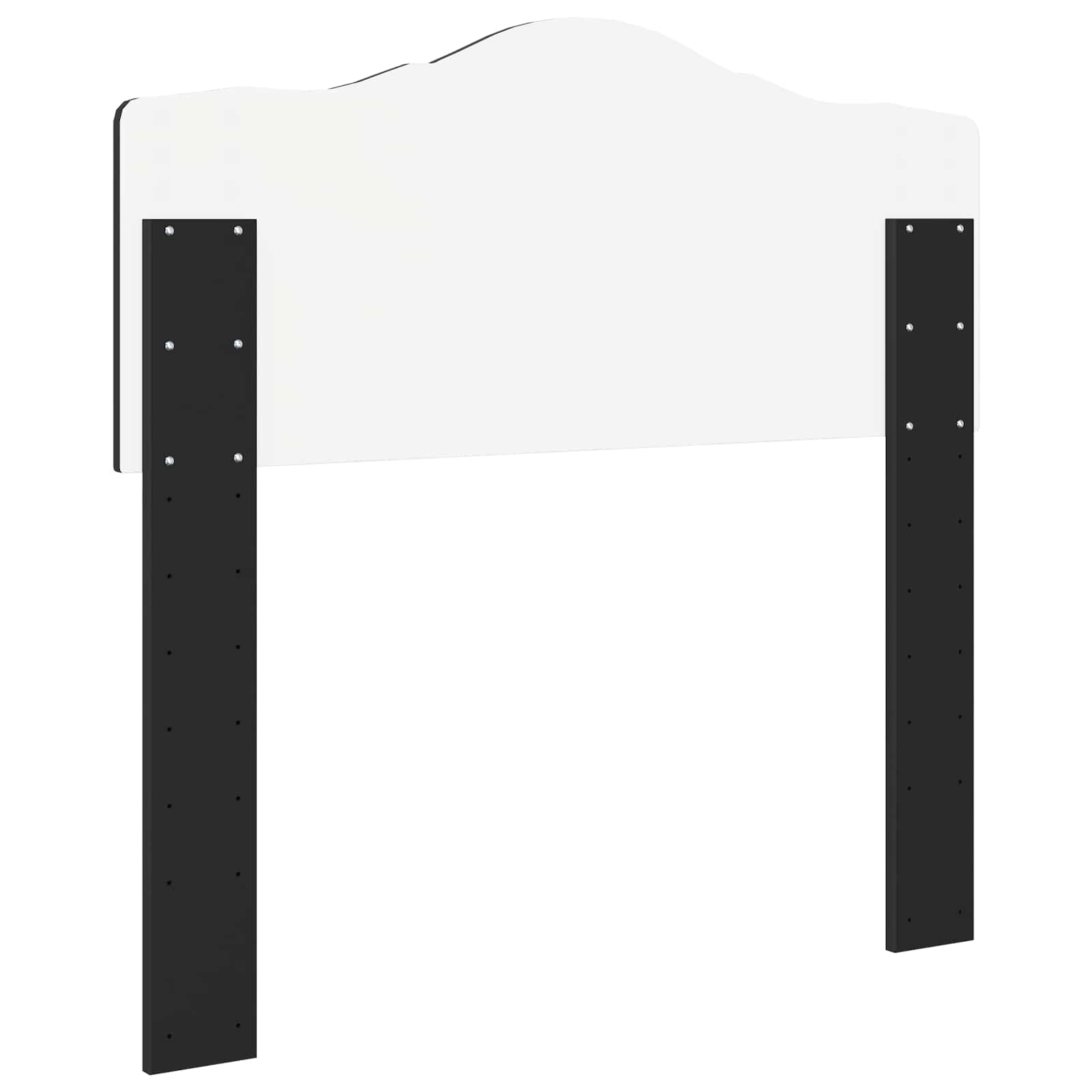 vidaXL Headboard Black Oak Engineered wood 6