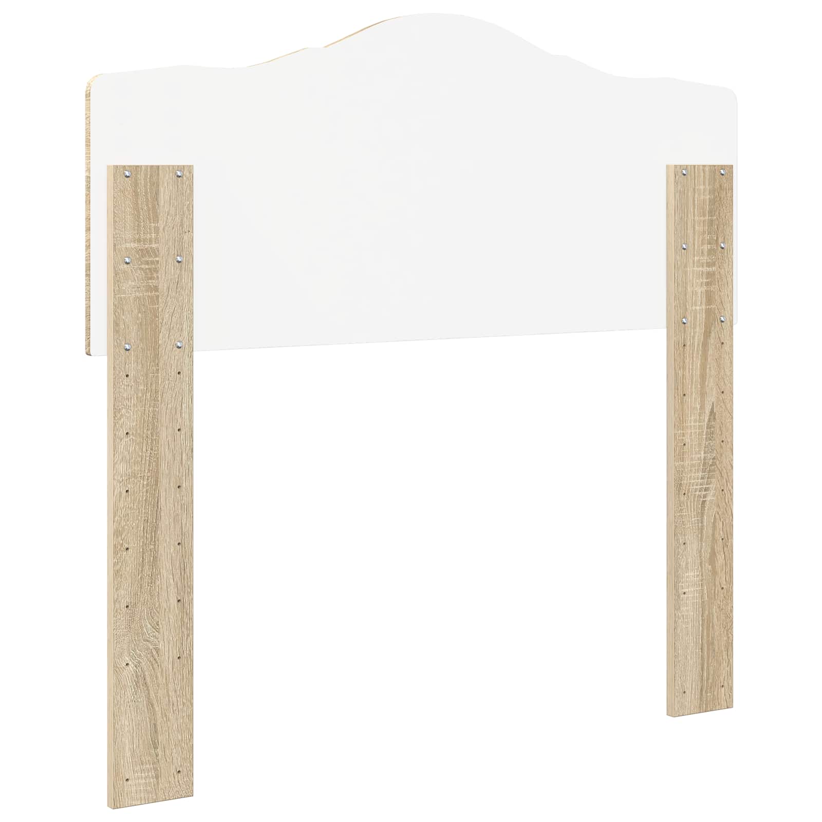 vidaXL Headboard Sonoma Oak Engineered wood 6