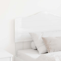 vidaXL Headboard Gloss White Engineered wood 3