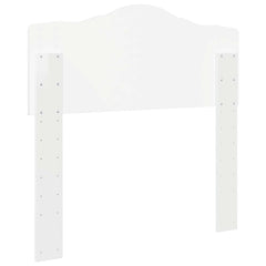 vidaXL Headboard Gloss White Engineered wood 6