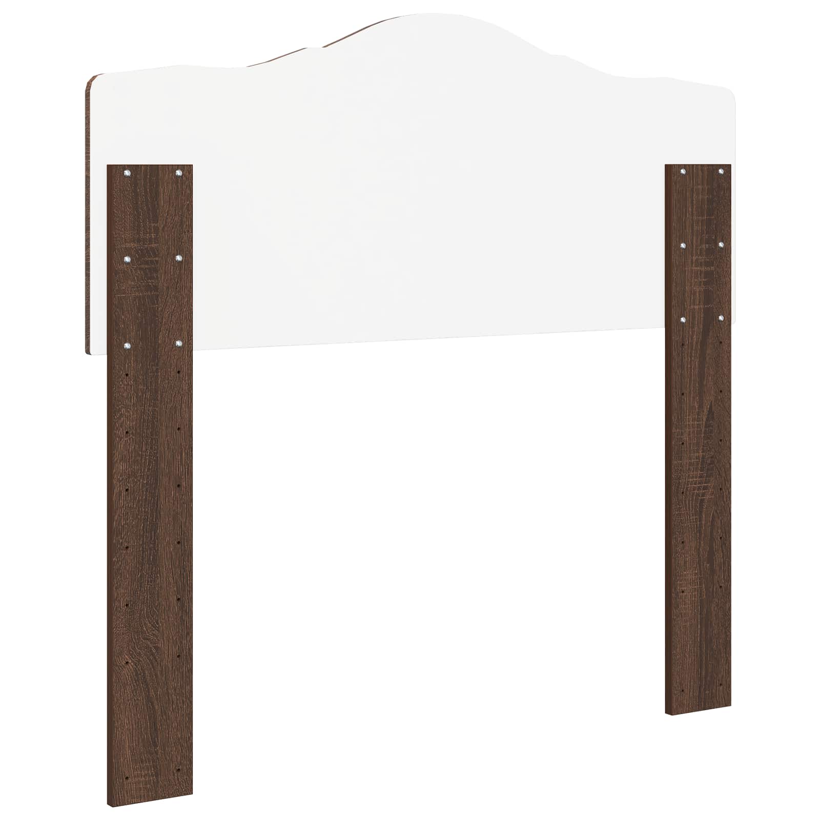 vidaXL Headboard Brown Oak Engineered wood 6