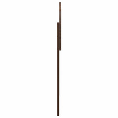 vidaXL Headboard Brown Oak Engineered wood 5