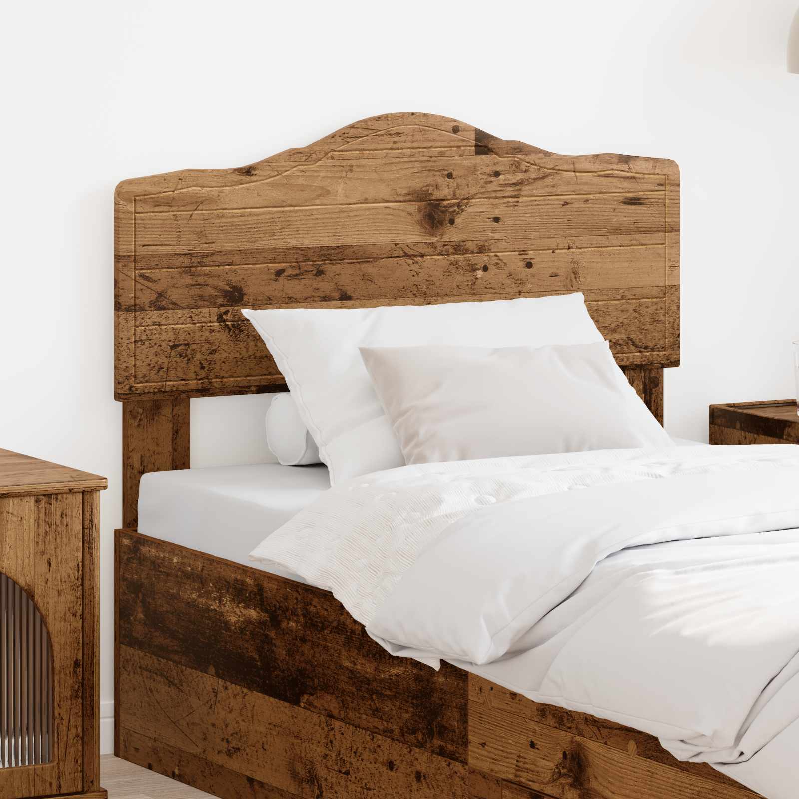 vidaXL Headboard Old Wood Engineered wood 1