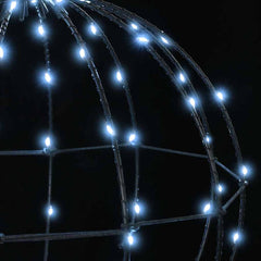 vidaXL Christmas Finial Light 160 LEDs Cool White Diameter 50 x 52 cm 6