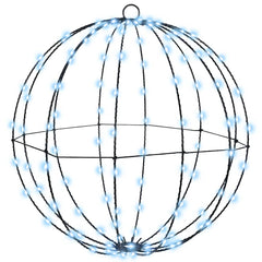 vidaXL Christmas Finial Light 160 LEDs Cool White Diameter 50 x 52 cm 2