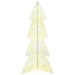 vidaXL Christmas Tree 100 LEDs Warm White 120 cm Acrylic 4