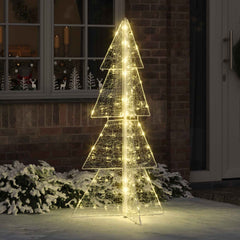 Christmas Tree Acrylic 100 LEDs Warm white 150 cm
