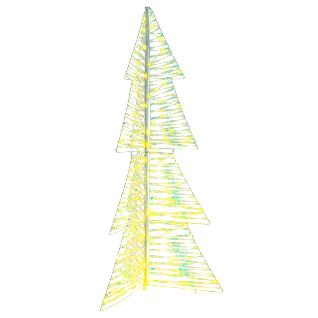 Christmas Tree Warm White PET 100 LEDs Iridescent PET