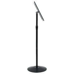 vidaXL Pedestal Poster Stand Height Adjustable Silver A4 PVC and Steel 6