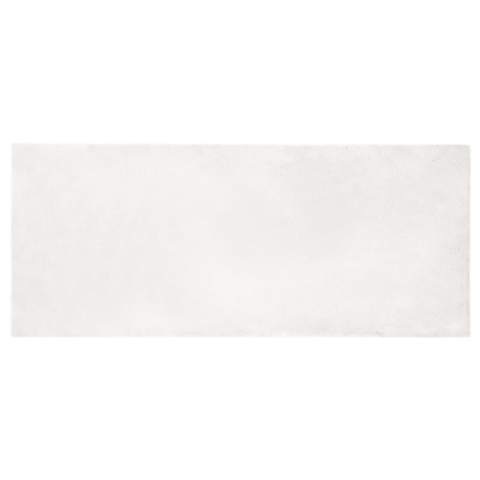 vidaXL Anti-Slip Faux Rabbit Fur Rug OLITE White 100 x 200 cm 2