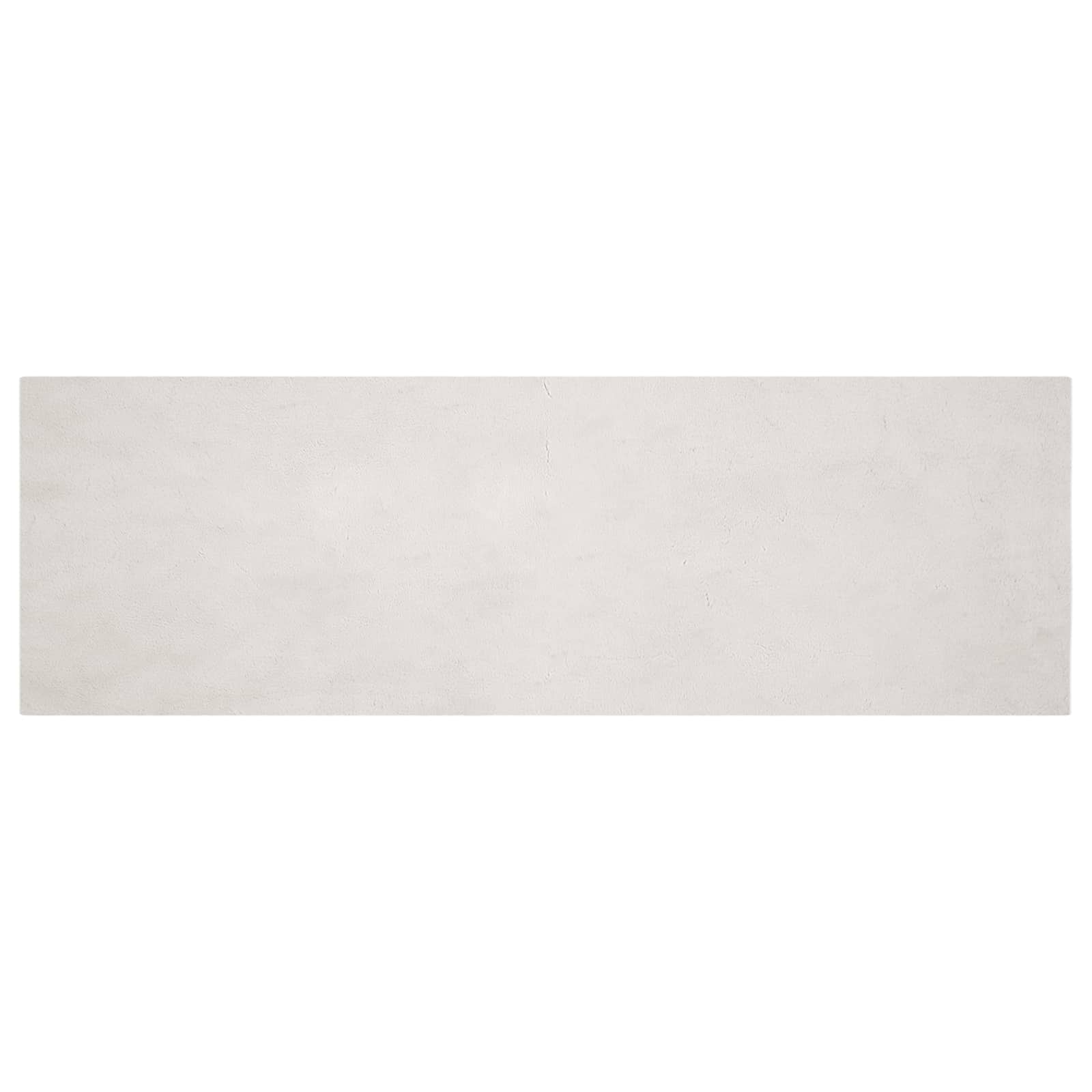 vidaXL Anti-Slip Faux Rabbit Fur Rug OLITE Beige 80 x 250 cm Polyester 2