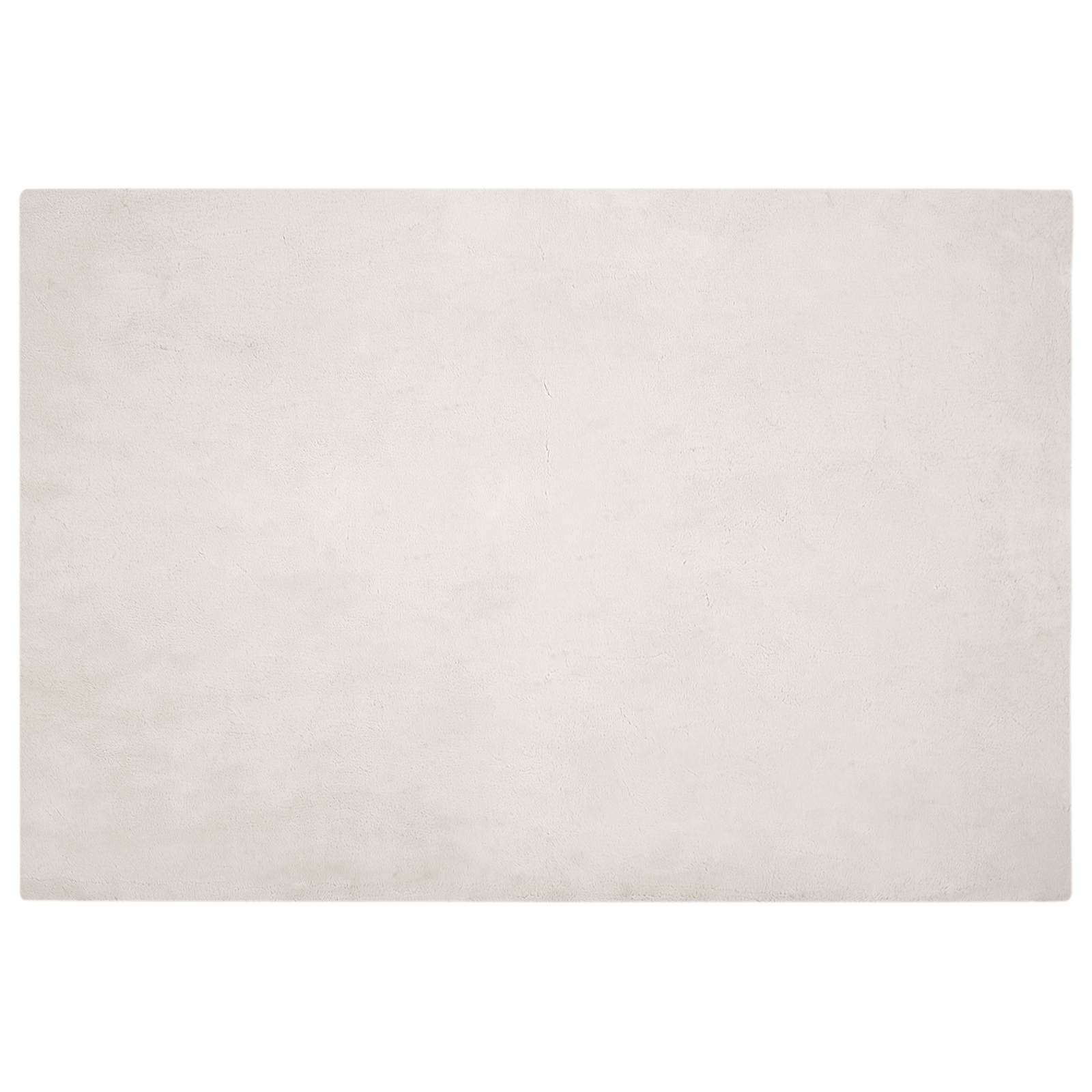 vidaXL Anti-Slip Faux Rabbit Fur Rug OLITE Beige 120 x 170 cm 2