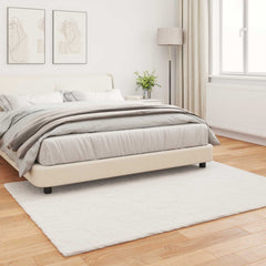 vidaXL Anti-Slip Faux Rabbit Fur Rug OLITE Cream 120 x 170 cm 4