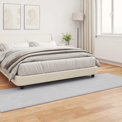 vidaXL Anti-Slip Faux Rabbit Fur Rug OLITE Grey 80 x 250 cm Polyester 4