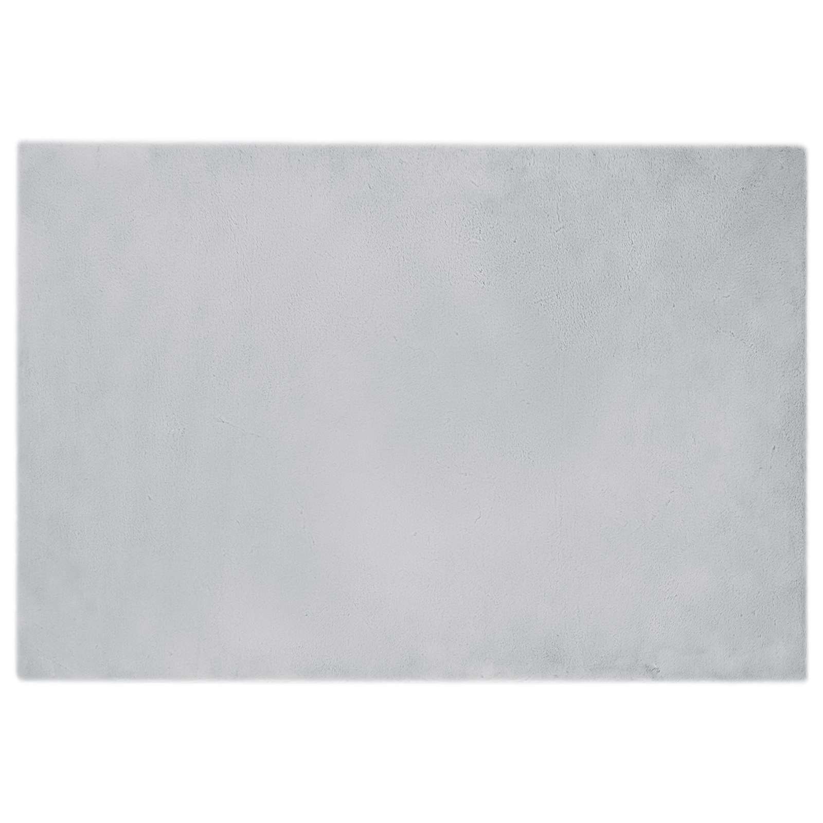 vidaXL Anti-Slip Faux Rabbit Fur Rug OLITE Grey 120 x 170 cm Polyester 2