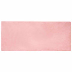 vidaXL Anti-Slip Faux Rabbit Fur Rug OLITE Pink 80 x 200 cm Polyester 2