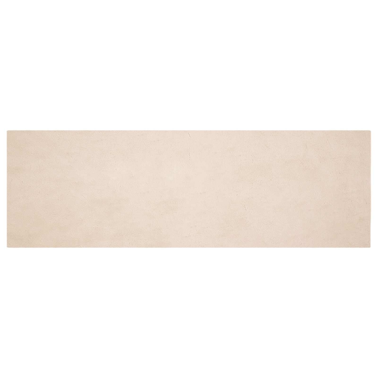 vidaXL Anti-Slip Faux Rabbit Fur Rug OLITE Taupe 80 x 250 cm Polyester 2