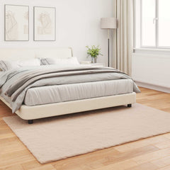vidaXL Anti-Slip Faux Rabbit Fur Rug OLITE Taupe 120 x 170 cm 4